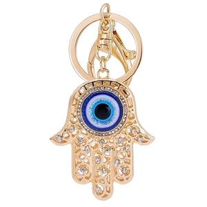 Evil eye keychain